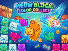 Spēle Meow Block: Color Collect