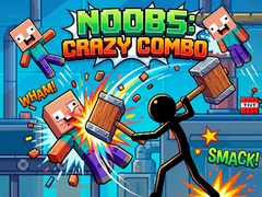 Spēle Noobs: Crazy Combo