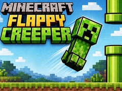 Spēle Minecraft Flappy Creeper