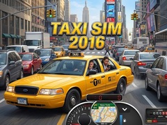 Spēle Taxi Sim 2016