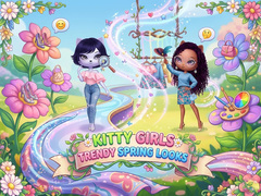Spēle Kitty Girls Trendy Spring Looks