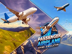 Spēle Passenger Airplane game simulator