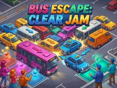 Spēle Bus Escape: Clear Jam