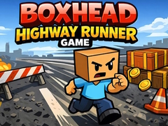 Spēle Boxhead Highway Runner Game