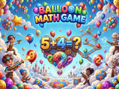 Spēle Balloon Math Game