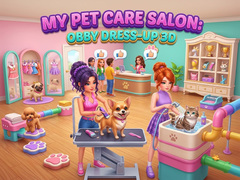 Spēle My Pet Care Salon: Obby Dress-Up 3D