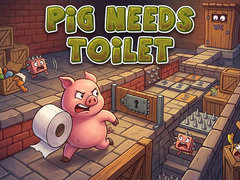 Spēle Pig Needs Toilet
