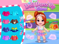 Spēle Doll Dress up Game
