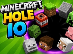 Spēle Minecraft Hole IO