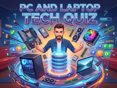 Spēle PC and Laptop Tech Quiz