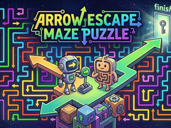 Spēle Arrow Escape - Maze Puzzle
