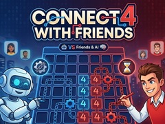 Spēle Connect 4 with Friends