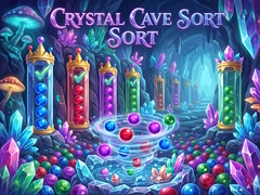 Spēle Crystal Cave Sort