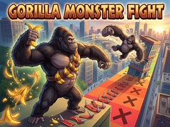 Spēle Gorilla Monster Fight