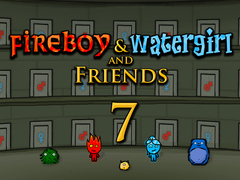 Spēle Fireboy & Watergirl 7: and Friends