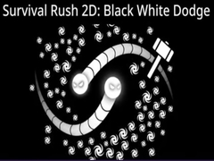 Spēle Survival Rush 2D: Black White Dodge