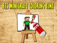 Spēle BTS Minecraft Coloring Time