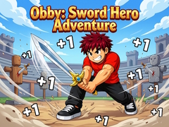 Spēle Obby: Sword Hero Adventure