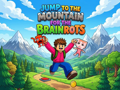 Spēle Jump to the Mountain for the Brainrots