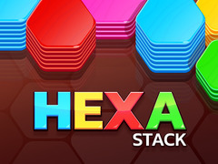 Spēle Hexa Stack