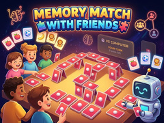 Spēle Memory Match with Friends