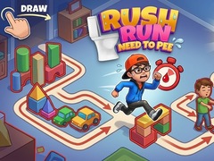 Spēle Rush Run: Need to Pee
