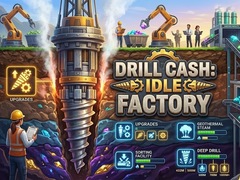Spēle Drill Cash: Idle Factory