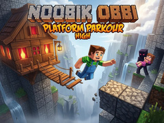 Spēle Noobik Obbi: Platform Parkour High
