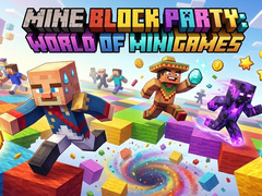 Spēle Mine Block Party World of Minigames