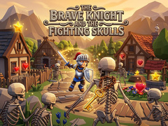 Spēle The Brave Knight and the Fighting Skulls