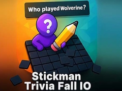 Spēle Stickman Trivia Fall IO