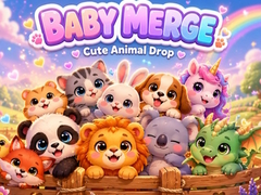 Spēle Baby Merge сute Animal Drop
