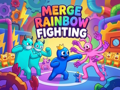 Spēle Merge Rainbow Fighting