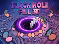 Spēle Black Hole Fill 3D