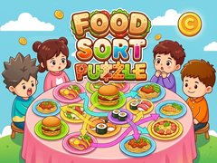 Spēle Food Sort Puzzle
