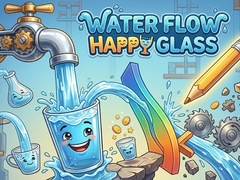 Spēle Water Flow Happy Glass