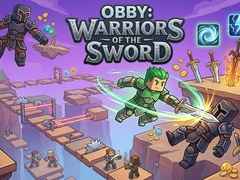 Spēle Obby: Warriors of The Sword