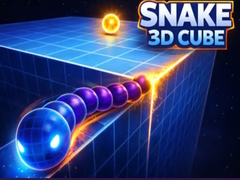 Spēle Snake 3D Cube