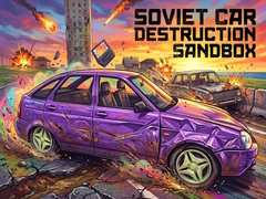 Spēle Soviet Car Destruction Sandbox