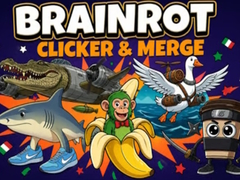 Spēle Brainrot Clicker & Merge