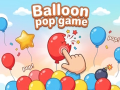 Spēle Balloon pop game