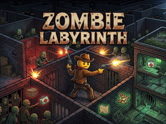 Spēle Zombie Labyrinth