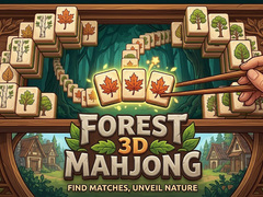 Spēle Forest 3D Mahjong