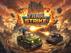 Spēle Tank Strike: Wasteland Rogue