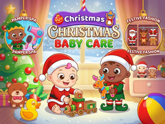 Spēle Christmas Baby Care