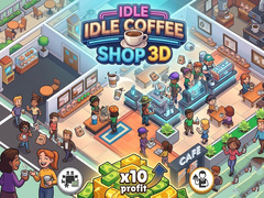 Spēle Idle Coffee Shop 3D