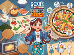 Spēle Roxie's Kitchen: Sushi Pizza