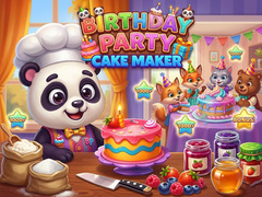Spēle Birthday Party Cake Maker