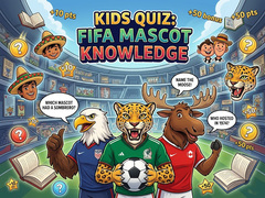 Spēle Kids Quiz: FIFA Mascot Knowledge
