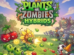 Spēle Plants vs Zombies Hybrids